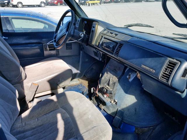 1GKDM19Z2RB551646 - 1994 GMC SAFARI XT BLUE photo 5