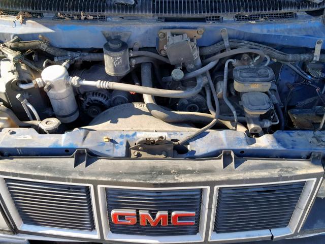 1GKDM19Z2RB551646 - 1994 GMC SAFARI XT BLUE photo 7