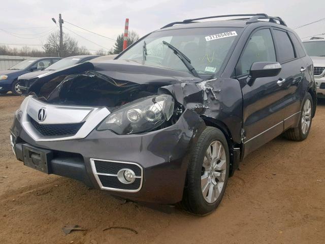 5J8TB1H54AA000691 - 2010 ACURA RDX TECHNO GRAY photo 2