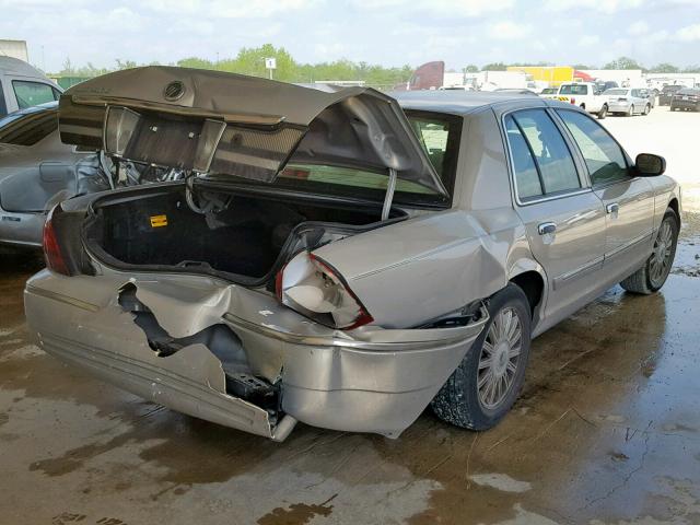 2MEFM75V68X657795 - 2008 MERCURY GRAND MARQ SILVER photo 4