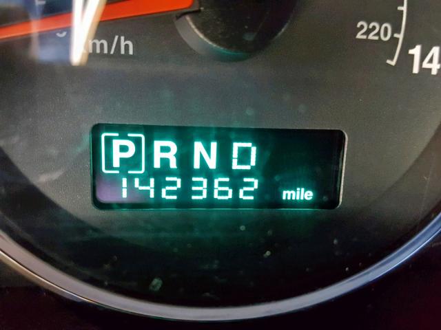 1J8HG48N76C238174 - 2006 JEEP COMMANDER BLACK photo 8