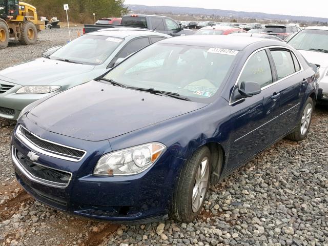 1G1ZB5E10BF244465 - 2011 CHEVROLET MALIBU LS BLUE photo 2