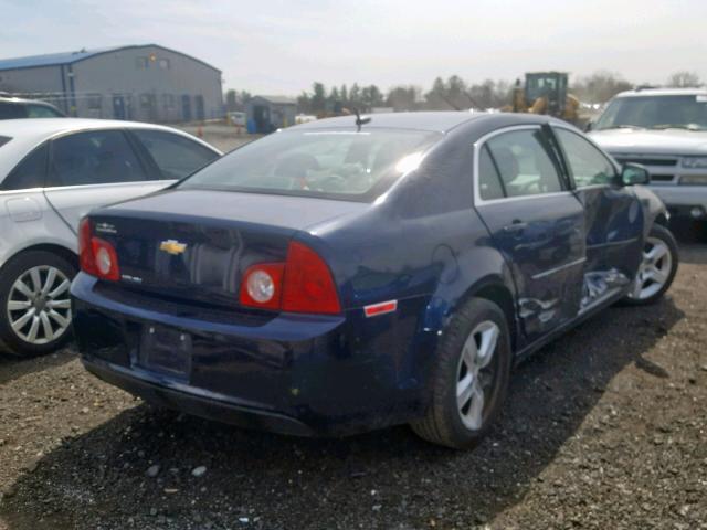 1G1ZB5E10BF244465 - 2011 CHEVROLET MALIBU LS BLUE photo 4