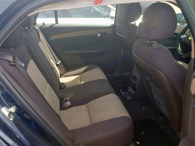 1G1ZB5E10BF244465 - 2011 CHEVROLET MALIBU LS BLUE photo 6