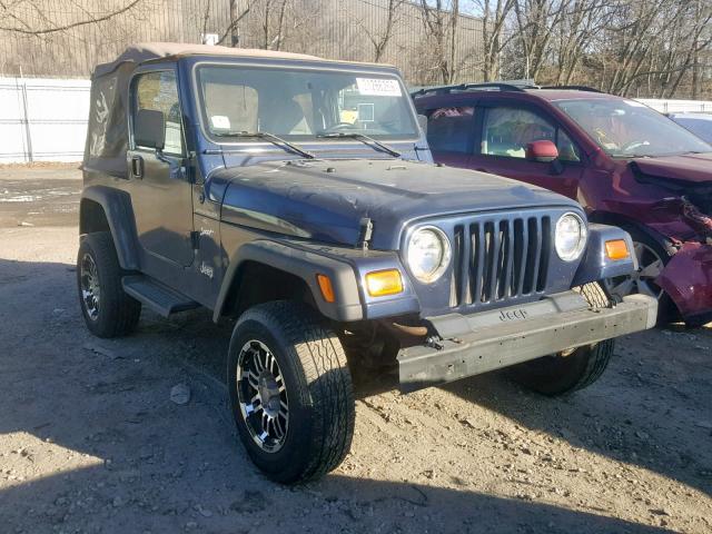 1J4FY19S8VP532697 - 1997 JEEP WRANGLER / BLUE photo 1