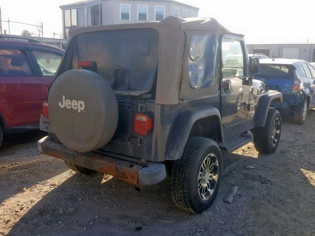 1J4FY19S8VP532697 - 1997 JEEP WRANGLER / BLUE photo 4