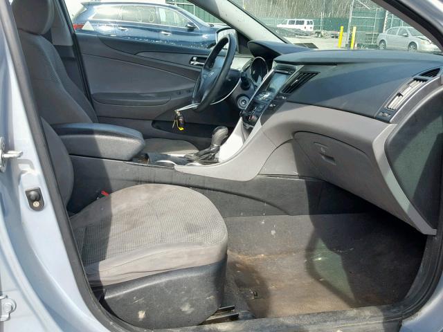 5NPEB4ACXBH173112 - 2011 HYUNDAI SONATA GLS BLUE photo 5