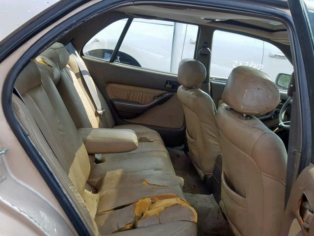 4T1BG12K9TU723881 - 1996 TOYOTA CAMRY DX GOLD photo 6