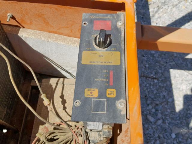 1P91G1012FG301003 - 2015 SOLA ARROWBOARD ORANGE photo 8