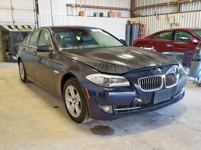 WBAXH5C56CDW06716 - 2012 BMW 528 XI BLUE photo 1