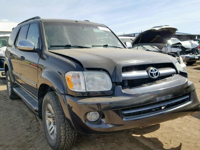 5TDBT48A87S289401 - 2007 TOYOTA SEQUOIA LI BLACK photo 1