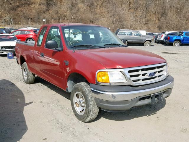 2FTRX18WX4CA80892 - 2004 FORD F-150 HERI RED photo 1