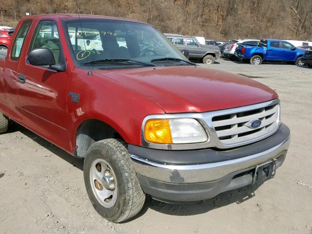 2FTRX18WX4CA80892 - 2004 FORD F-150 HERI RED photo 9