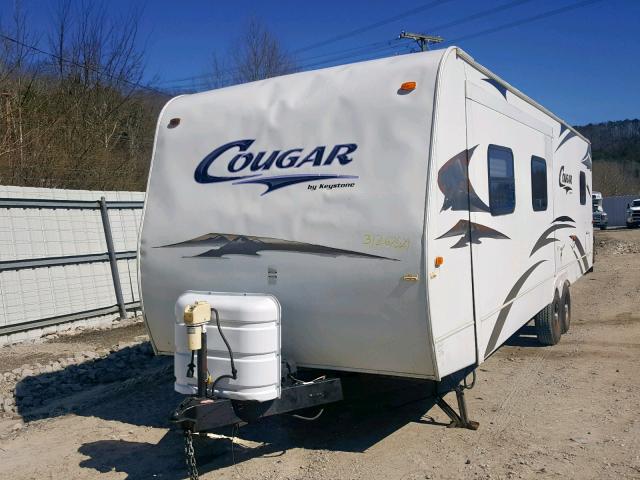 4YDT29F298V501114 - 2008 KEYSTONE COUGAR WHITE photo 2