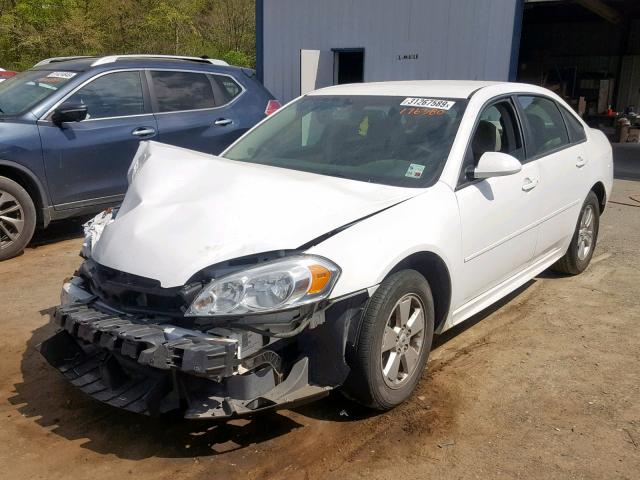 2G1WA5E39E1176380 - 2014 CHEVROLET IMPALA LIM WHITE photo 2