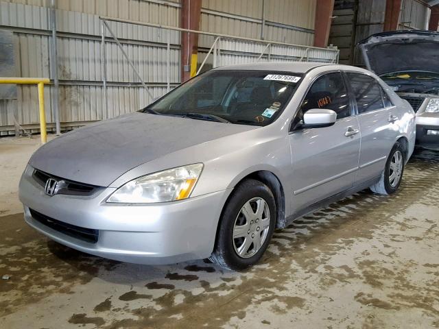 1HGCM56405L004274 - 2005 HONDA ACCORD SILVER photo 2