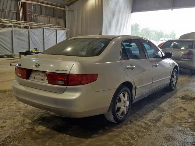 1HGCM56405L004274 - 2005 HONDA ACCORD SILVER photo 4