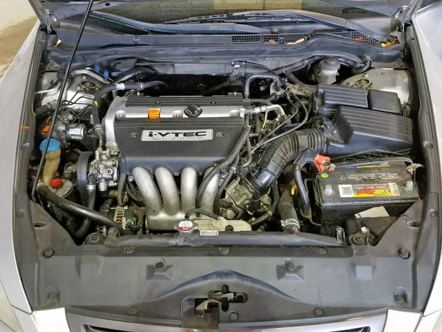 1HGCM56405L004274 - 2005 HONDA ACCORD SILVER photo 7