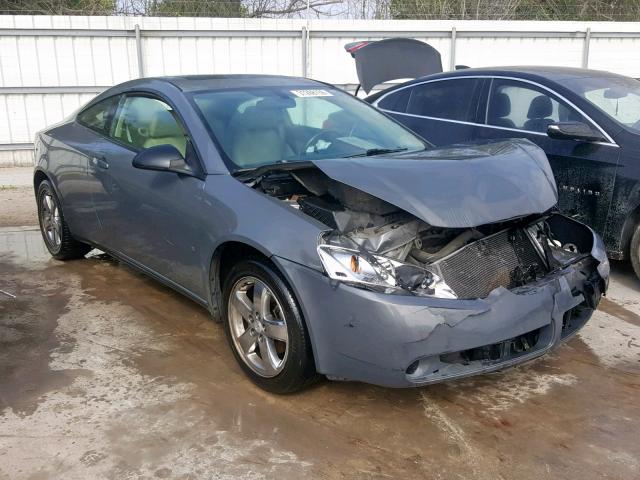 1G2ZH18N374233285 - 2007 PONTIAC G6 GT TEAL photo 1