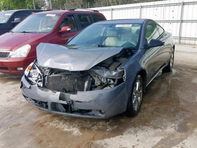 1G2ZH18N374233285 - 2007 PONTIAC G6 GT TEAL photo 2