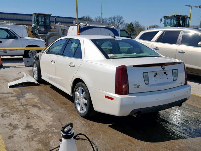 1G6DW677560100578 - 2006 CADILLAC STS WHITE photo 3