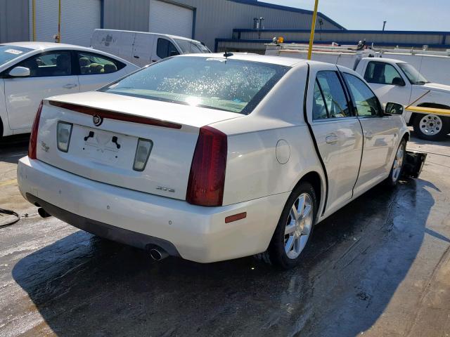 1G6DW677560100578 - 2006 CADILLAC STS WHITE photo 4