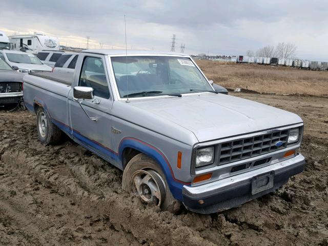 1FTBR10T0HUA44616 - 1987 FORD RANGER GRAY photo 1