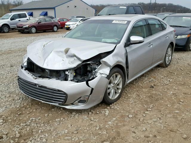 4T1BK1EB3EU128263 - 2014 TOYOTA AVALON BAS SILVER photo 2