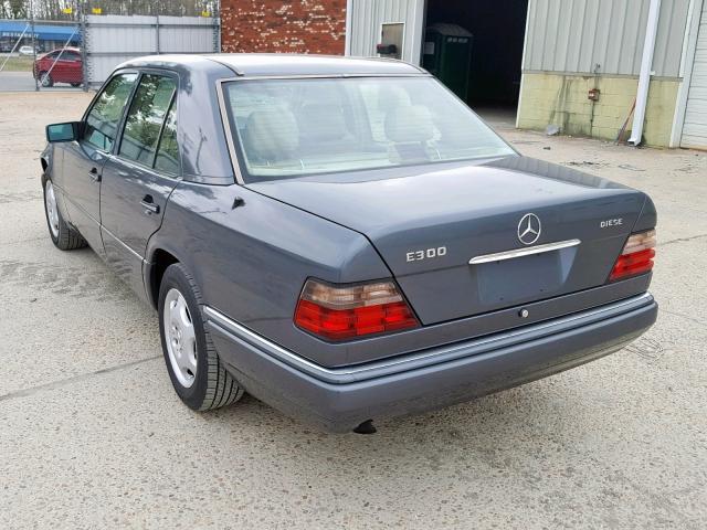 WDBEB31E7SC233241 - 1995 MERCEDES-BENZ E 300D GRAY photo 3