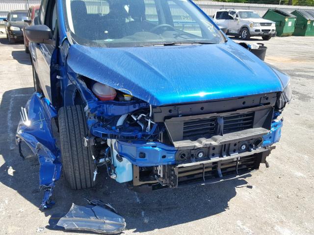 1FMCU0F71JUD14722 - 2018 FORD ESCAPE S BLUE photo 9