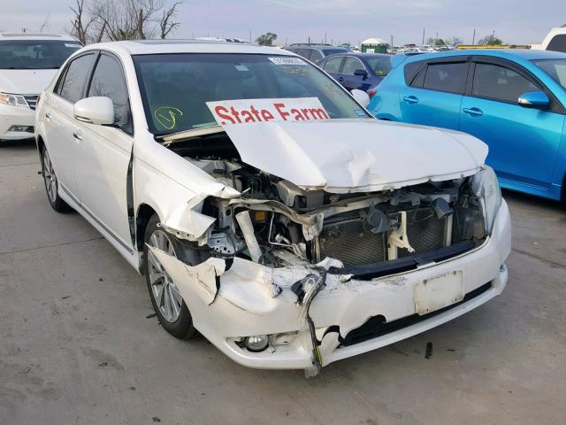 4T1BK3DB6BU393347 - 2011 TOYOTA AVALON BAS WHITE photo 1