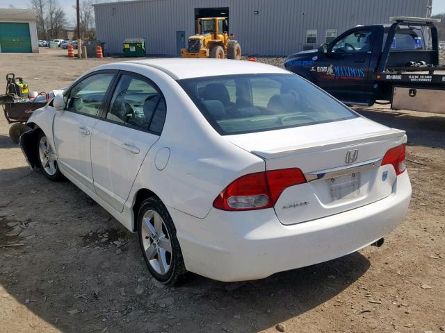 2HGFA1F68BH513781 - 2011 HONDA CIVIC LX-S WHITE photo 3