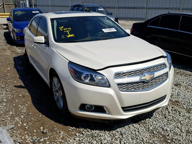 1G11H5SA1DF223711 - 2013 CHEVROLET MALIBU LTZ WHITE photo 1