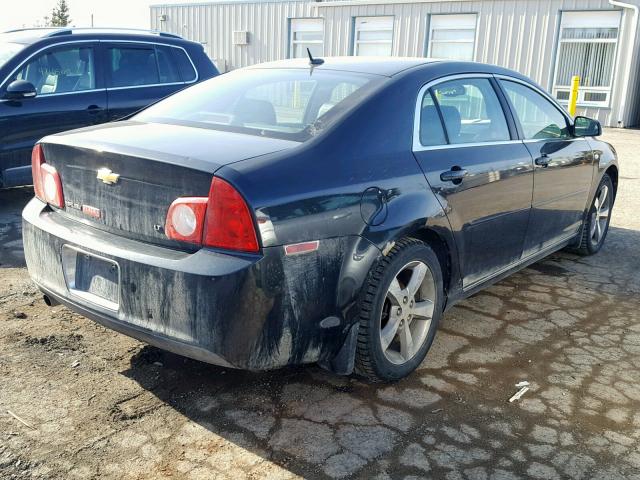 1G1ZJ57B184282087 - 2008 CHEVROLET MALIBU 2LT BLACK photo 4