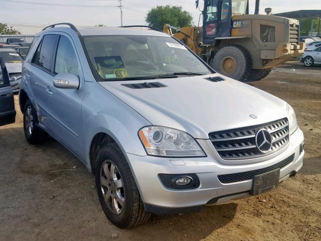 4JGBB22EX7A256136 - 2007 MERCEDES-BENZ ML 320 CDI SILVER photo 1