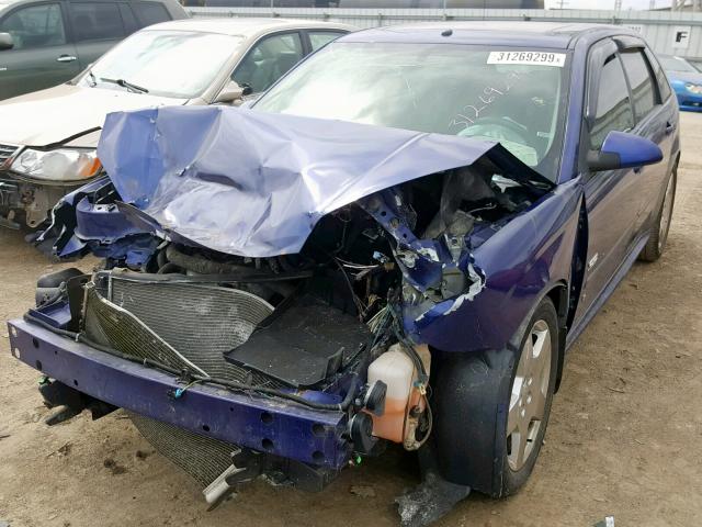 1G1ZW631X6F235033 - 2006 CHEVROLET MALIBU MAX 蓝色 照片 2