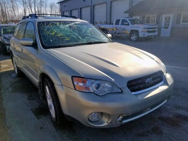 4S4BP62C977319554 - 2007 SUBARU OUTBACK OU TAN photo 1