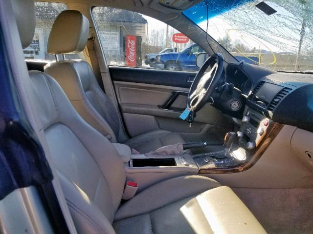 4S4BP62C977319554 - 2007 SUBARU OUTBACK OU TAN photo 5