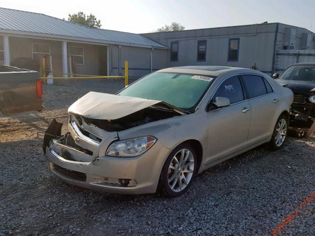 1G1ZG5E73CF195365 - 2012 CHEVROLET MALIBU LTZ 金色 照片 2