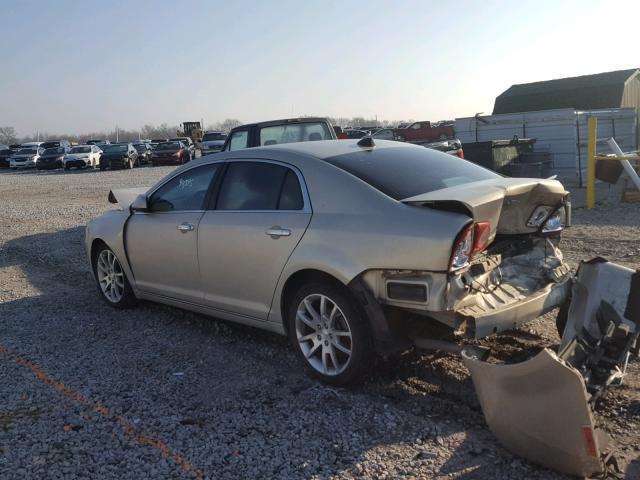 1G1ZG5E73CF195365 - 2012 CHEVROLET MALIBU LTZ 金色 照片 3