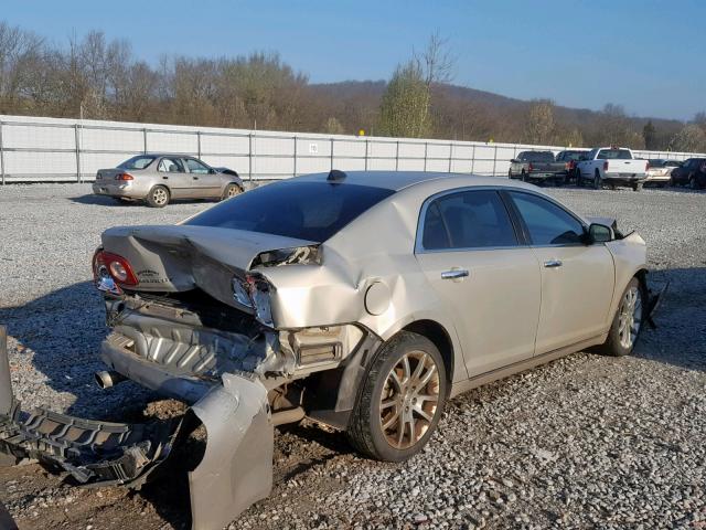 1G1ZG5E73CF195365 - 2012 CHEVROLET MALIBU LTZ 金色 照片 4