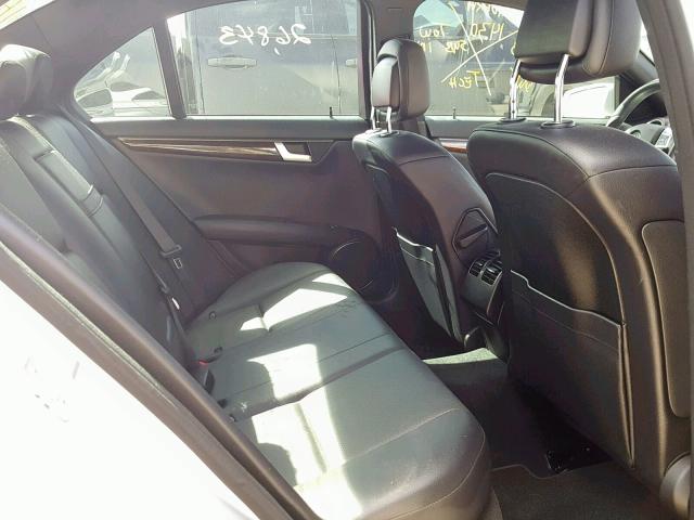 WDDGF4HB0CR213739 - 2012 MERCEDES-BENZ C 250 SILVER photo 6