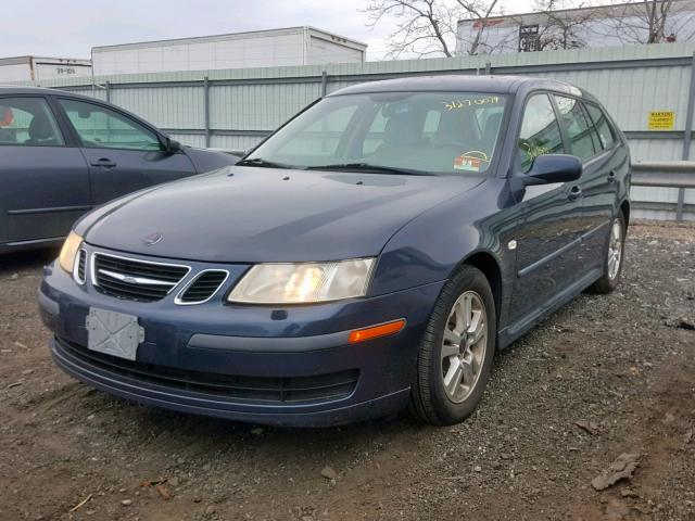 YS3FD56Y971130901 - 2007 SAAB 9-3 2.0T BLUE photo 2