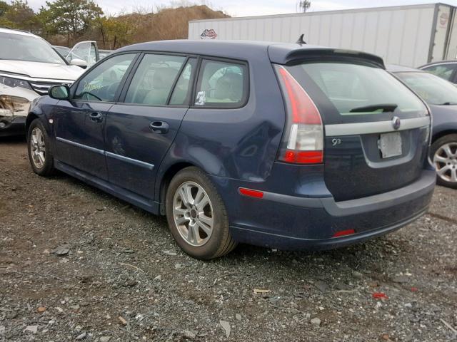 YS3FD56Y971130901 - 2007 SAAB 9-3 2.0T BLUE photo 3