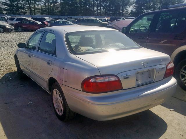 1YVGF22CXY5111163 - 2000 MAZDA 626 ES SILVER photo 3