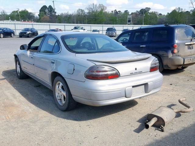 1G2WJ52K7XF254173 - 1999 PONTIAC GRAND PRIX GRAY photo 3