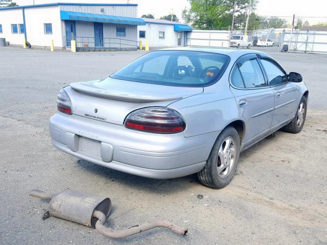1G2WJ52K7XF254173 - 1999 PONTIAC GRAND PRIX GRAY photo 4