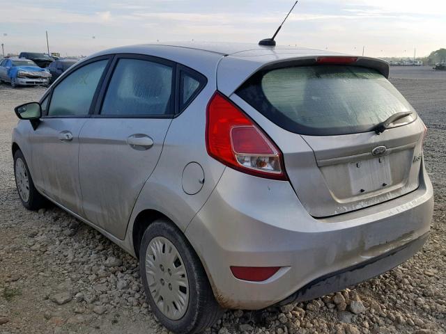 3FADP4TJ5GM120642 - 2016 FORD FIESTA S SILVER photo 3