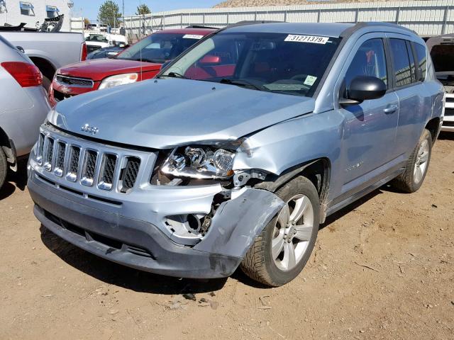 1C4NJDBB9DD249811 - 2013 JEEP COMPASS SP BLUE photo 2