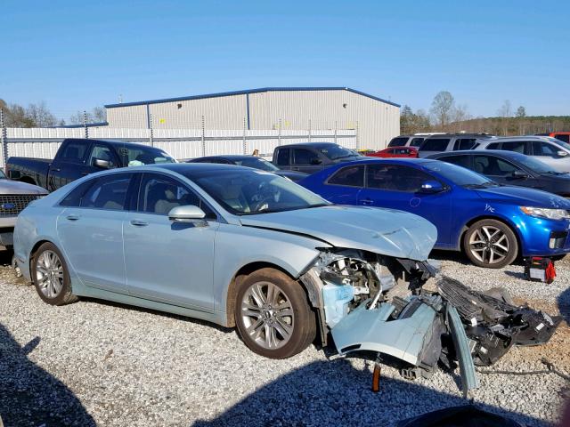 3LN6L2LU8DR824079 - 2013 LINCOLN MKZ HYBRID BLUE photo 1